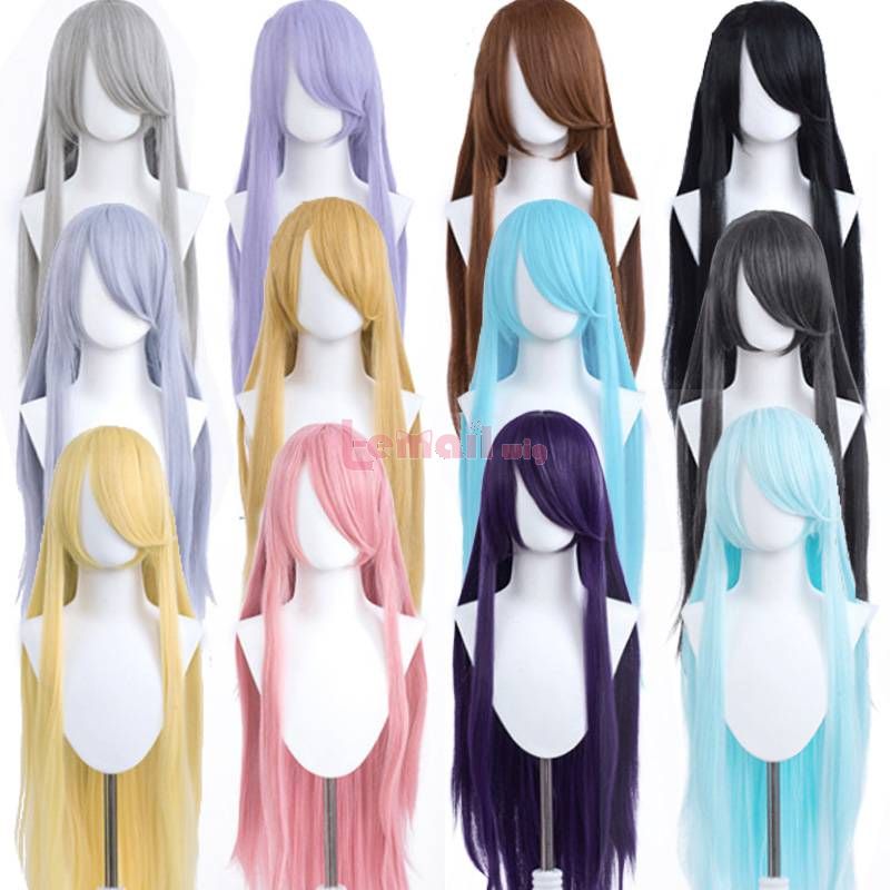 Anogol Short Wavy Synthetic Anime Cosplay Wigs with Fringe Bangs for Lonita  Party Blonde  Amazonin Beauty