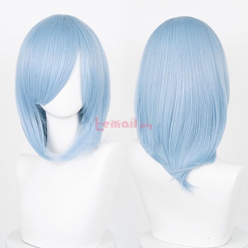 24 Colors 40cm Long Stright Cosplay Wigs