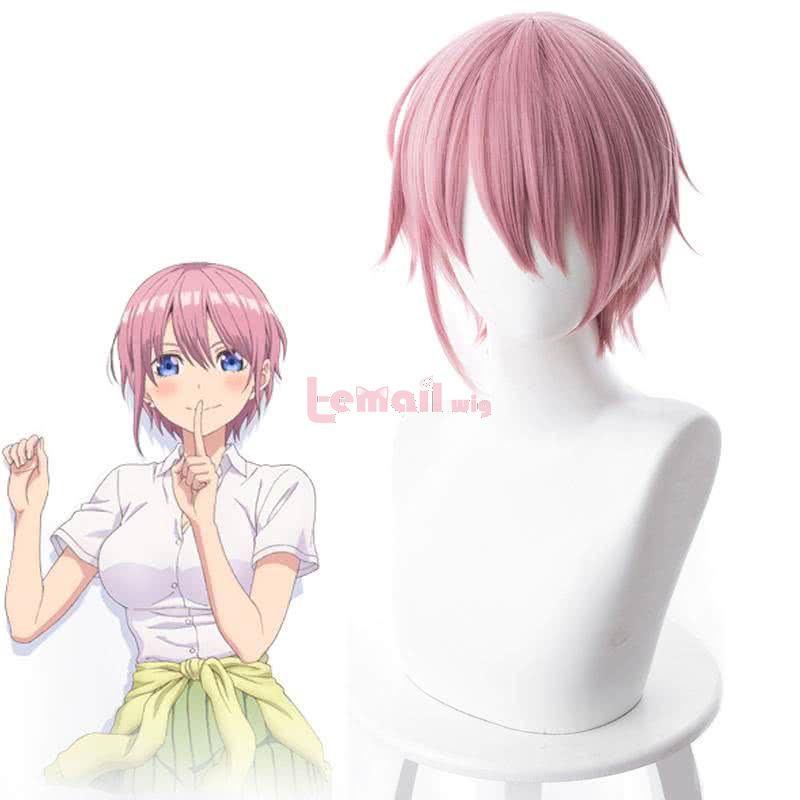 Anime Kyoukai No Kanata Kuriyama Mirai Pink Cosplay Wigs