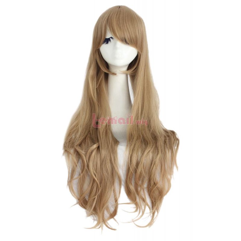 Women Curly Wavy Synthetic Hair Sweet Cosplay Wigs