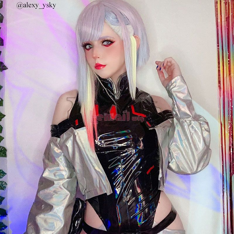 Cyberpunk Edgerunners Lucy Cosplay Wigs