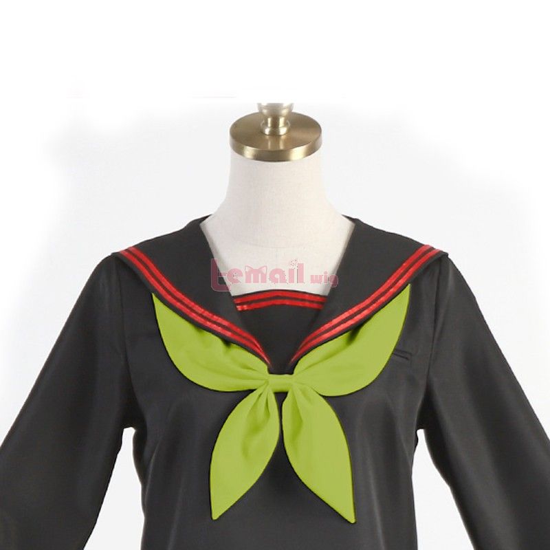 Demon Slayer Nezuko Kamado School Uniform Cosplay Costume