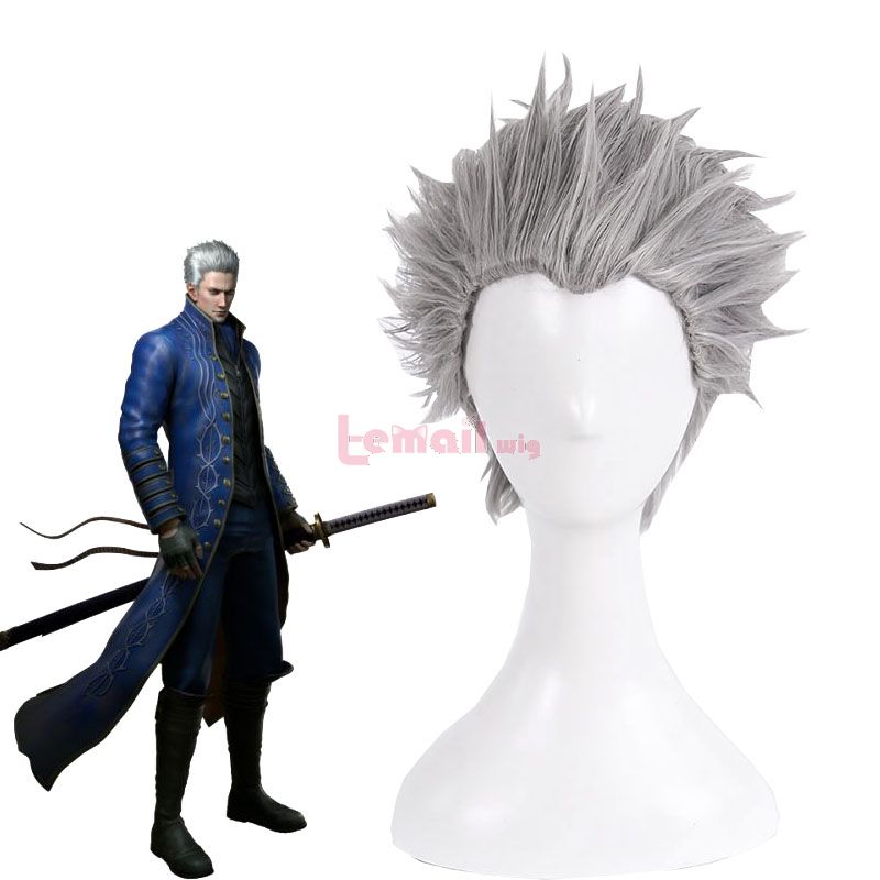 DMC 3 Vergil Christmas Party Halloween Outfit Cosplay Costume Customize /