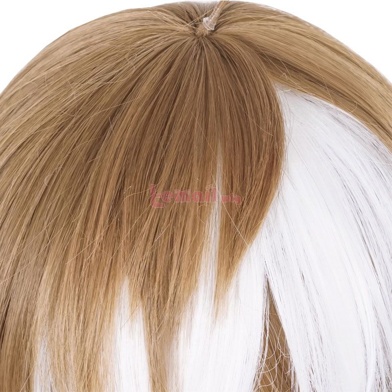 Game Genshin Impact Hina Gorou Animal Ears Light Brown Cosplay Wigs