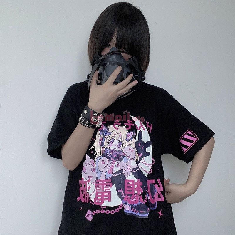 Anime Tokyo Ravens Cute T-Shirt Summer Tee Short Sleeve Tops Unisex Cosplay  S-XXL