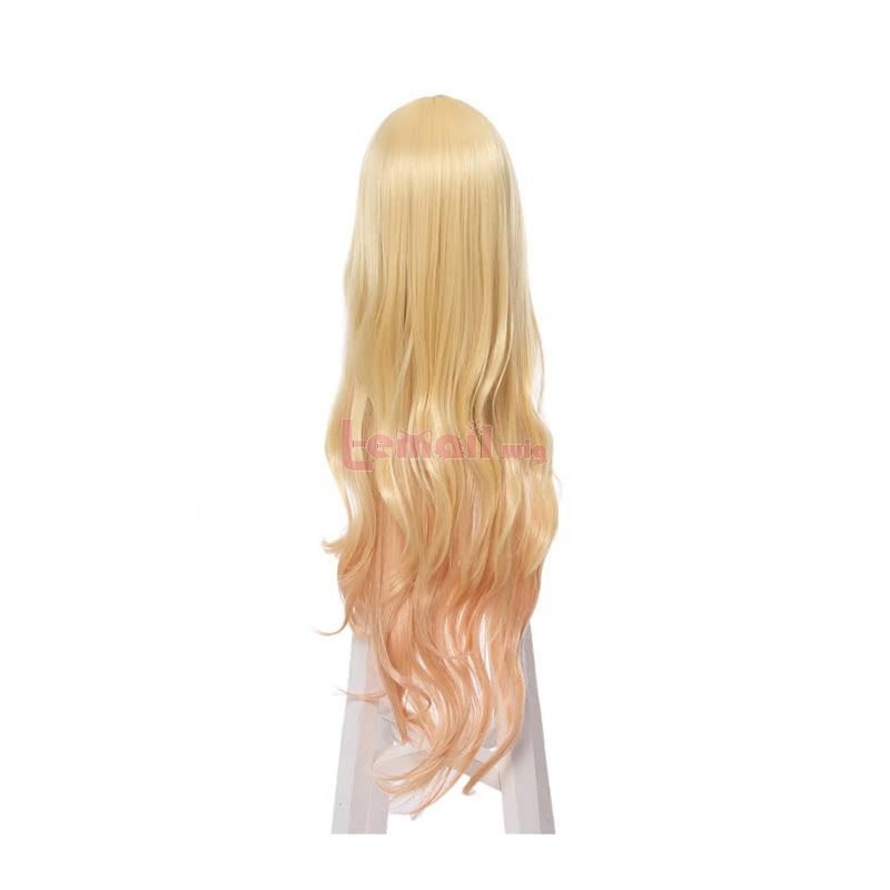 Anime Eromanga Sensei Elf Yamada Long Blonde Women Cosplay Wigs 