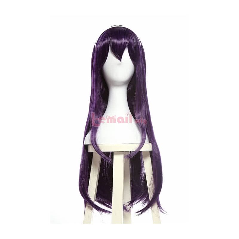 Anime Saenai Heroine no Sodatekata Utaha Kasumigaoka Purple Cosplay Wig