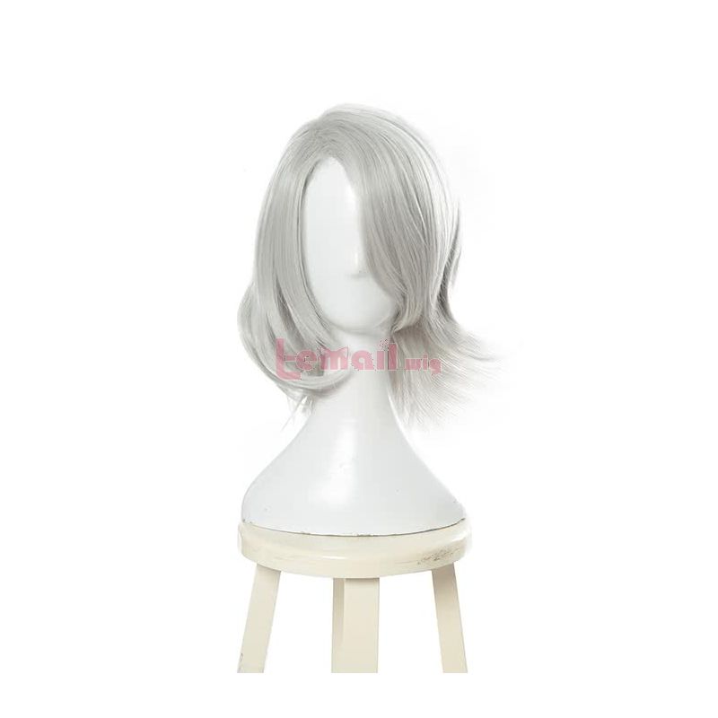40cm White Tokyo Ghoul JUZO SUZUYA / REI Cosplay Wig