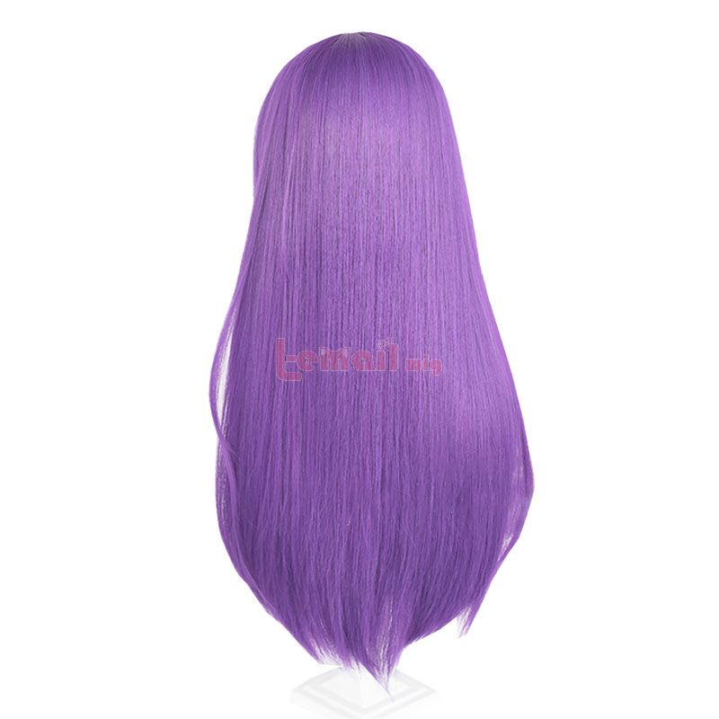 Kubo Won't Let Me Be Invisible Nagisa Kubo Purple Cosplay Wig