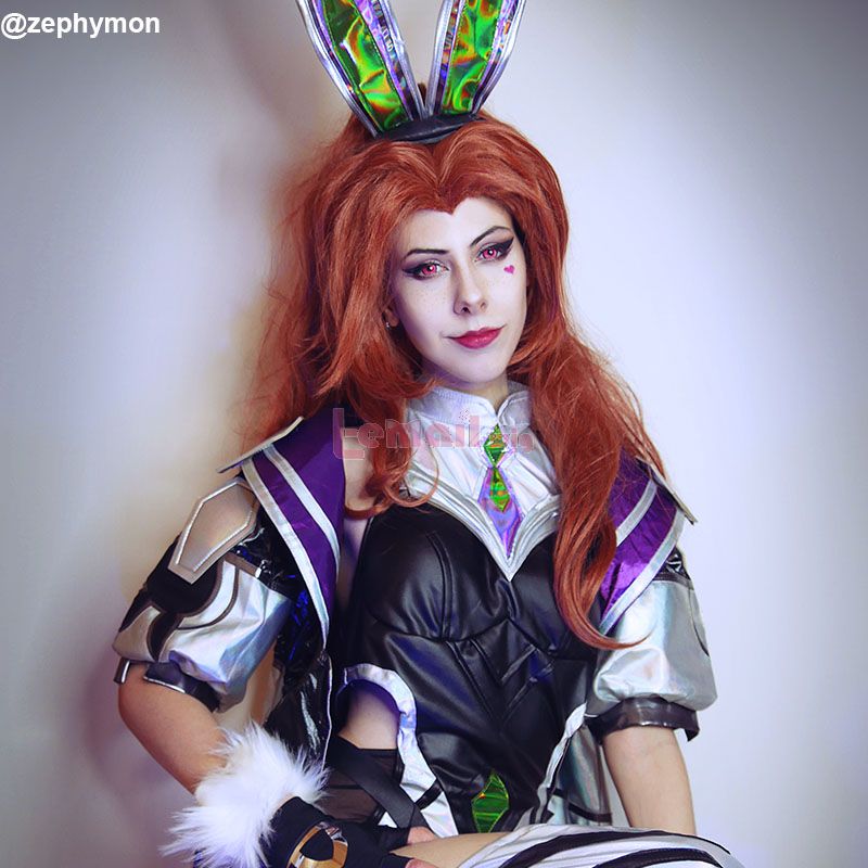 League of Legends True Damage Qiyana Cosplay Costumes & Wig Review 