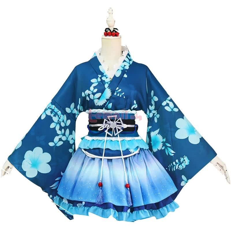 LoveLive! Sonoda Umi Kimono Nishikino Maki Honoka Honoka Eli Kimono Cosplay Costume