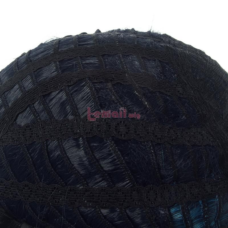 Game Genshin Impact Venti Gradient Blue Braided Cosplay Wigs