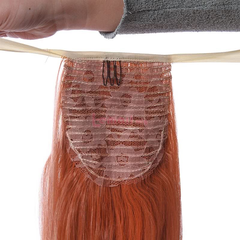 DDLC Monika Cosplay Wigs Long Straight Pink