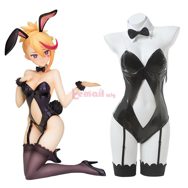 Muse Dash Rin Sexy Black Bunny Girl Cosplay Costume