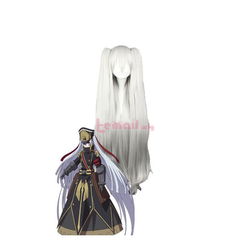 Anime Re:Creators Selesia Upitiria Silver Long Cosplay Wigs
