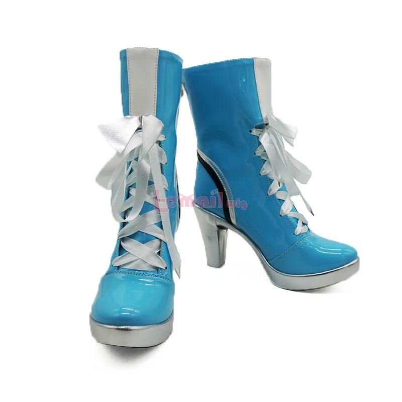 LOL True Damage Qiyana Prestige Edition Ver. Game Cosplay Shoes Boots  &x