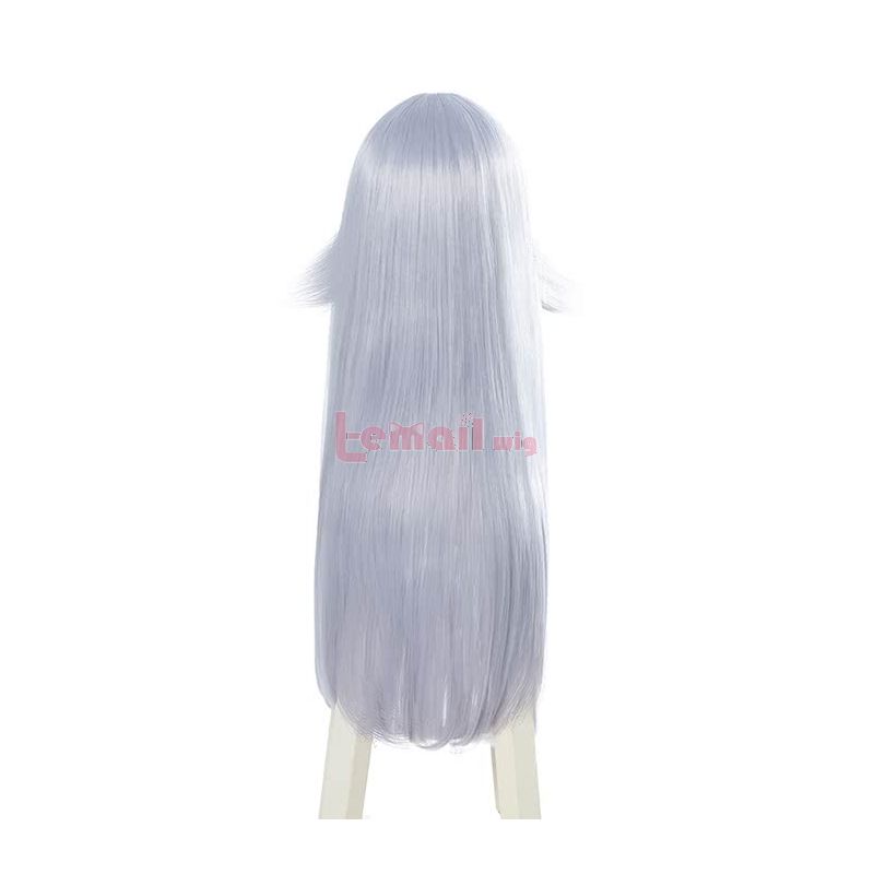 Game Super Mario Bowsette 80cm Long Light Purple Cosplay Wigs