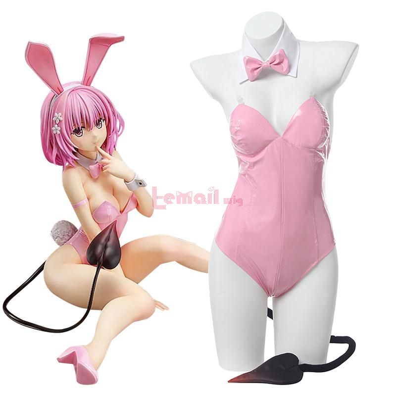 To Love Ru Momo Belia Deviluke Bunny Girl Jumpsuit Cosplay Costume