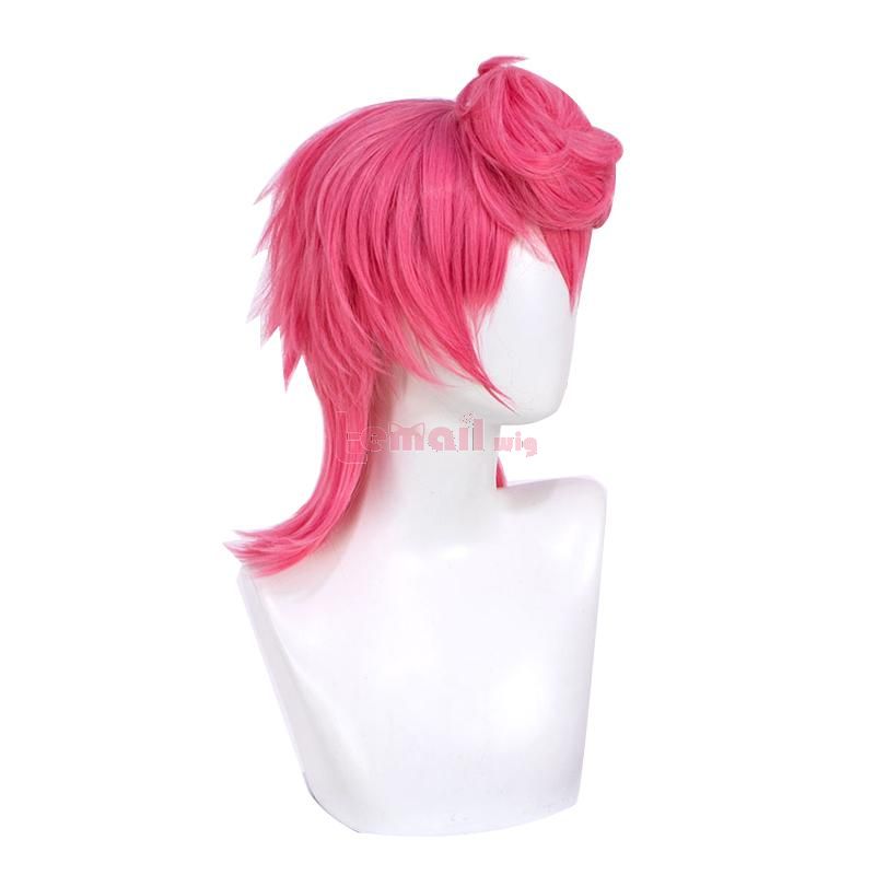 JoJo's Bizarre Adventure Trish Una Pink Cosplay Wigs