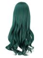 80cm Shimoneta Fuwa Hyouka Long Curly Green Cosplay Wigs