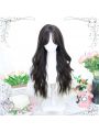 65cm Long Black Curly Lolita Cosplay Wig