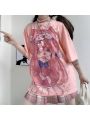 Anime Girl Print Fashion Student JK T-Shirt