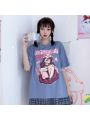 Anime Harajuku T-shirt All-match JK Top
