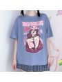 Anime Harajuku T-shirt All-match JK Top