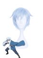 Anime Naruto Mitsuki Cosplay Wigs Blue Short