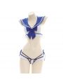 Bow Sailor Suit Sexy Lingerie Cosplay Costume