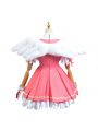 Cardcaptor Sakura KINOMOTO SAKURA Red And White Combat Uniform Cosplay Custume