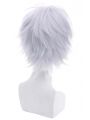 New Movie Big Fish & Begonia Qiu Short White Straight Synthetic Fluffy Cosplay Wigs