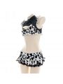 Cows Print Sexy Lingerie Uniform Cosplay Costume