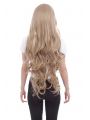 Women Long Curly Wavy Synthetic Hair Sweet Girl Light Brown Cosplay Wigs
