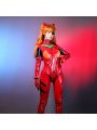 Eva Shikinami Asuka Rangurē Jumpsuit Cosplay Costume