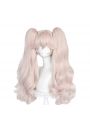 FGO Fate Tamamo no Mae Pink Long Curls Cosplay Wigs