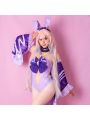 Genshin Impact Sangonomiya Kokomi Bunny Girl Cosplay Costume