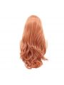 Fashion Long Curly Hair Gradient Orange Lace Front Wigs Cosplay Wigs