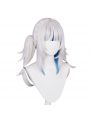Hololive Vtuber Gawr Gura White Mixed With Blue Cosplay Wigs