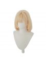 Hololive Vtuber Watson Amelia Blonde Straight Cosplay Wigs