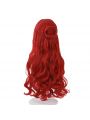 Honkai Star Rail Himeko Red Curly Cosplay Wig