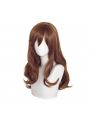 Horimiya Kyouko Hori Long Curly Brown Cosplay Wigs
