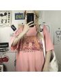 Japanese soft girly short-sleeved T-shirt (2)