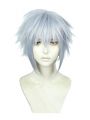 Game Kingdom Hearts III Riku Short Grey Cosplay Wigs