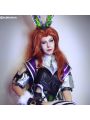 LOL Battle Bunny Miss Fortune High Ponytail Long Cosplay Wig