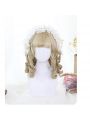 Lolita 35cm Curly Blonde Trendy Cosplay Wigs