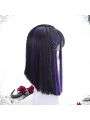 Lolita 40cm Straight Mixed Black Trendy Lolita Wigs