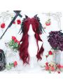 Lolita Long Wine Red JK Cosplay Wig