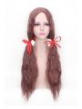Girls Fashion Long Synthetic Waved Fluffy Wigs