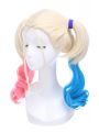 Suicide Squad Harley Quinn Dip Dye Wave Cosplay Wigs